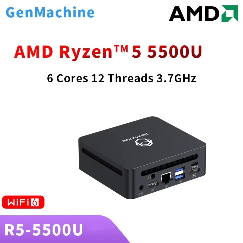 Ddr4 3200Mhz - GenMachine Mini PC Ren5000 5500U AMD