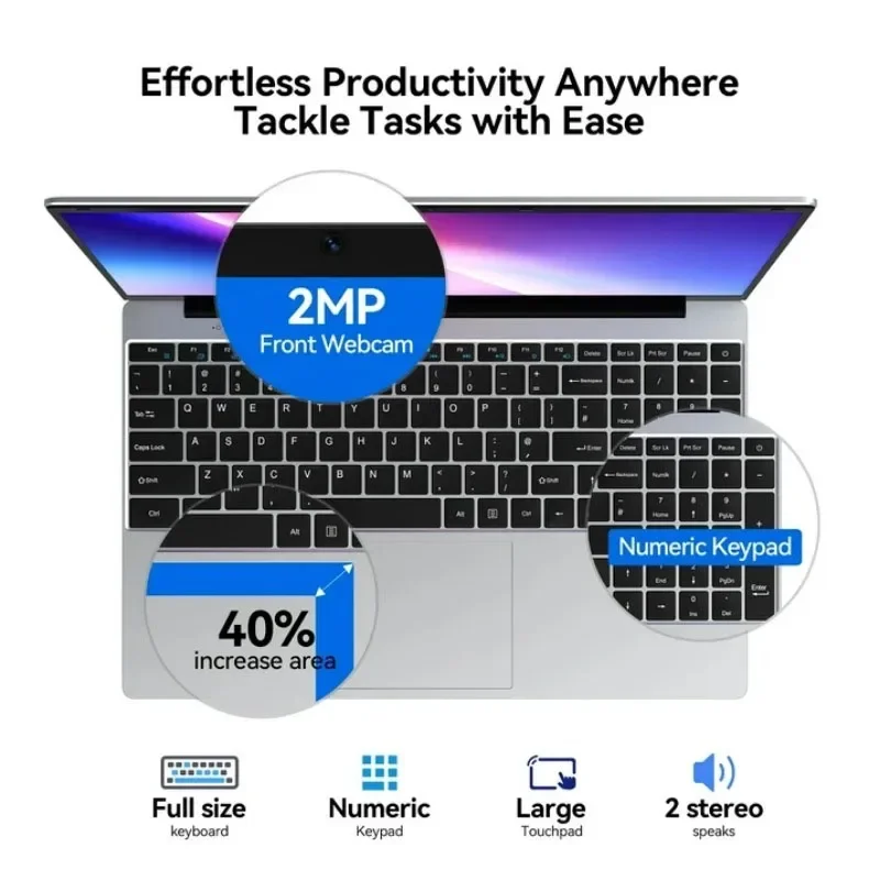 2026 New 15.6' Intel N150 Wind - Ddr4 Laptop Ram recension och pris