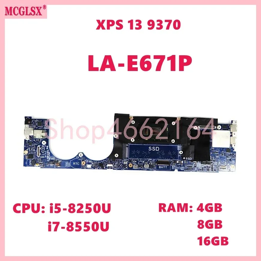 LA-E671P With i5-8250U i7-8550 - Ddr4 8Gb recension och pris