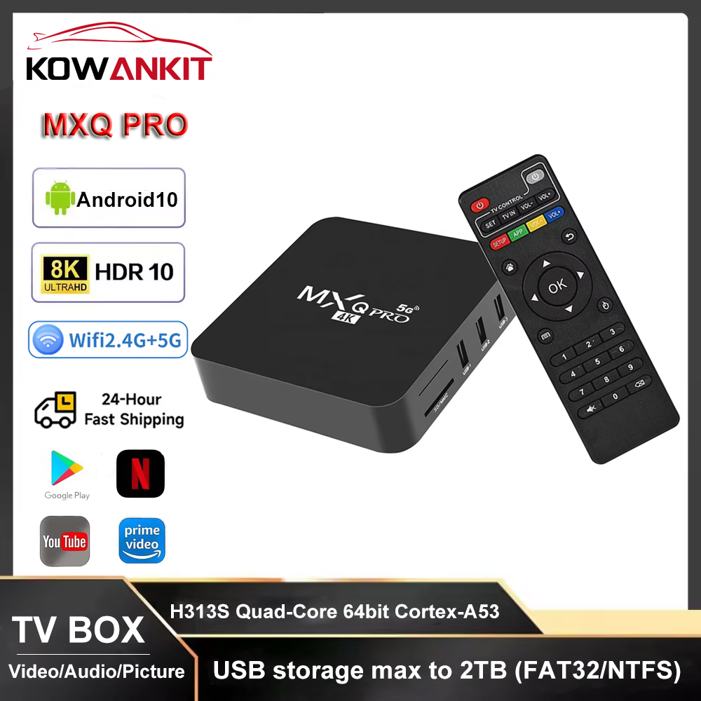 Kowankit 2026 MXQ PRO TV Stick - Ddr3 8Gb recension och pris