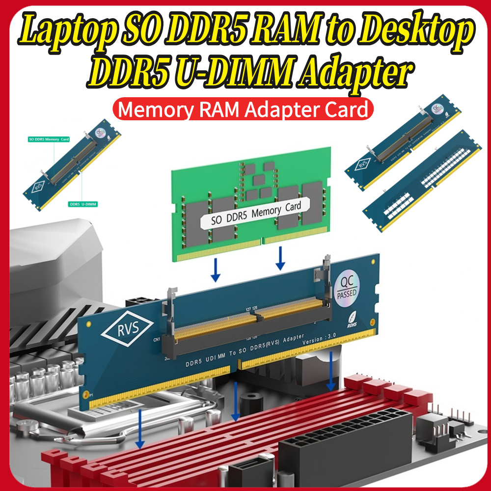Laptop SO DDR5 RAM To Desktop  - Ram Memory Module recension och pris